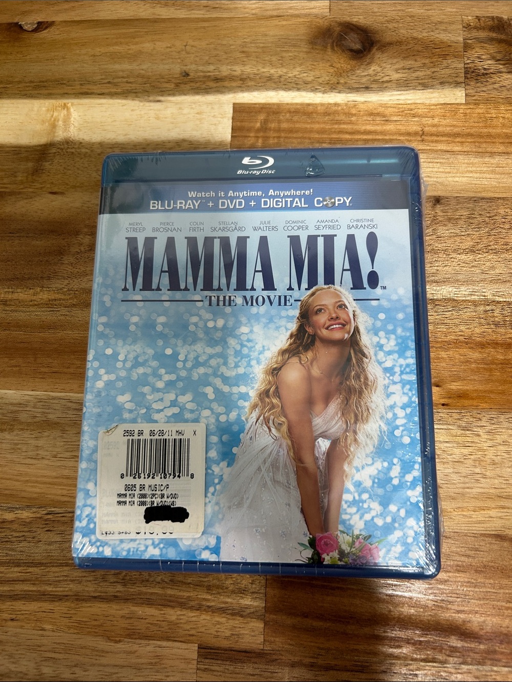 MAMMA MIA! The Movie Blu-ray - White